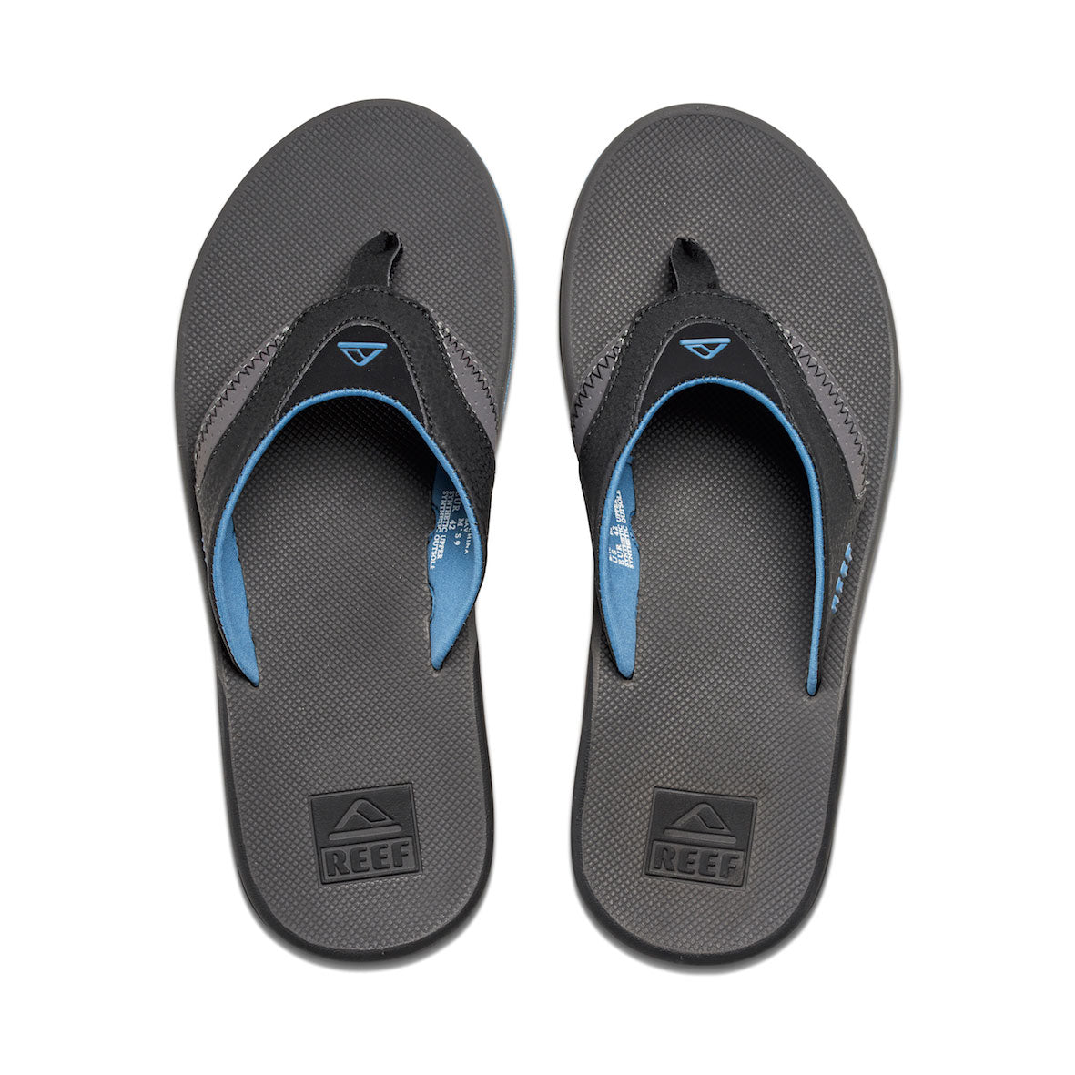 Reef fanning discount flip flops blue